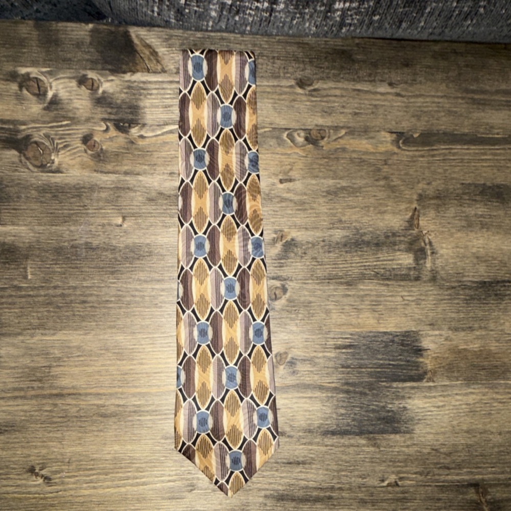 Vintage Zanzara Carnaval De Venise Men's Tie: 100% Silk